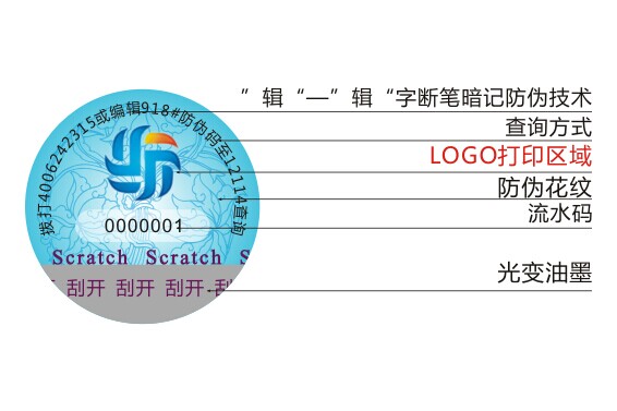 通用防偽標(biāo)簽